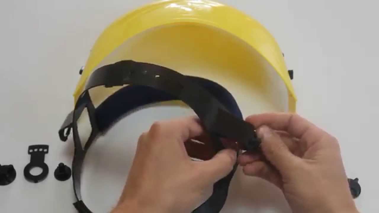 Assembly of the Viwanda Face Shield CE EN166 / Zusammenbau des Viwanda Gesichtschutzes