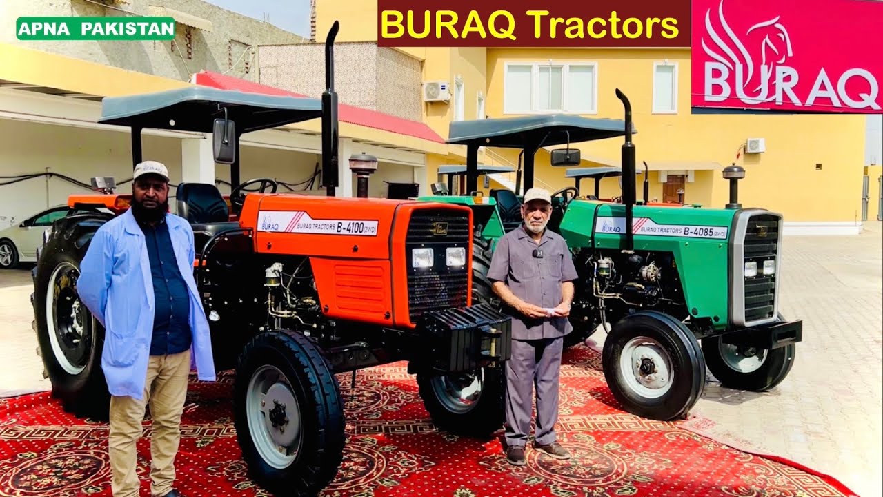 BURAQ Tractors Launched Pakistan.Welcome New Company.Price&Review.Complete information APNA PAKISTAN