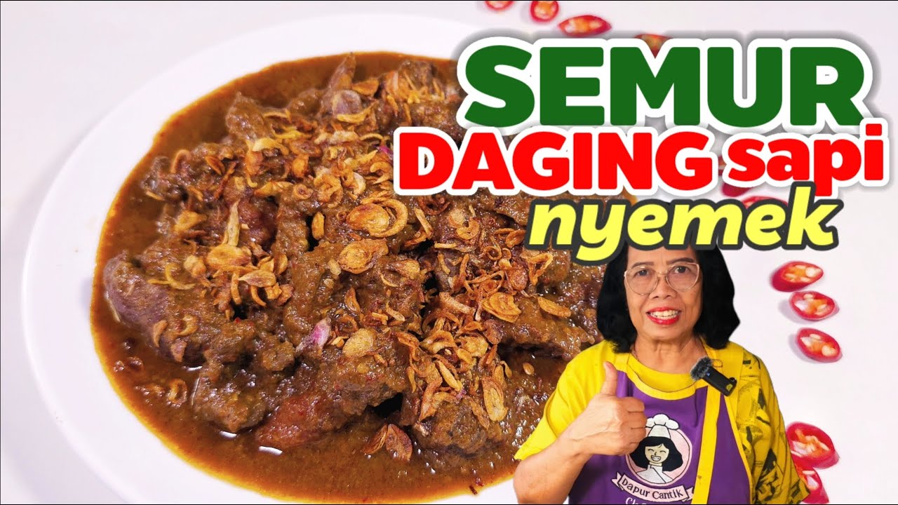 BARU BUMBUNYA UDAH NGABISIN NASI DIJAMIN LEZAAAT  -- RESEP SEMUR DAGING SAPI NYEMEK LEGIT DAN GURIH