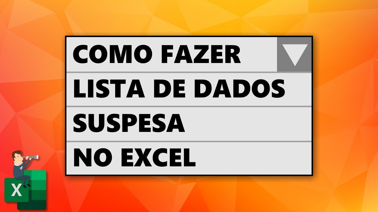 Como fazer uma lista suspensa no Excel [Dica #13]