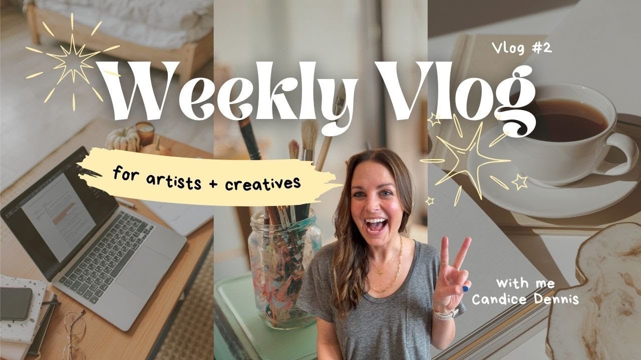 Come Build Your Art Dream With Me (Artist Journey Vlog #2 | Weekly Check-In + Motivation)
