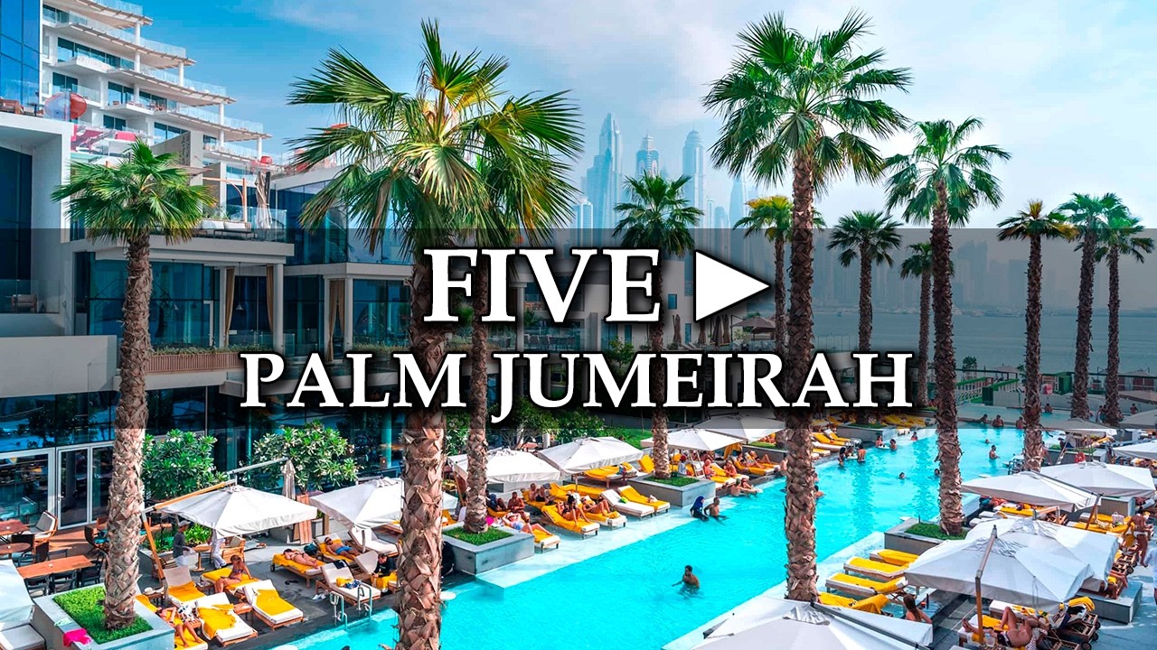 НЕВЕРОЯТНО РОСКОШНЫЙ отель в Дубае с ПОТРЯСАЮЩИМИ видами — FIVE PALM JUMEIRAH DUBAI