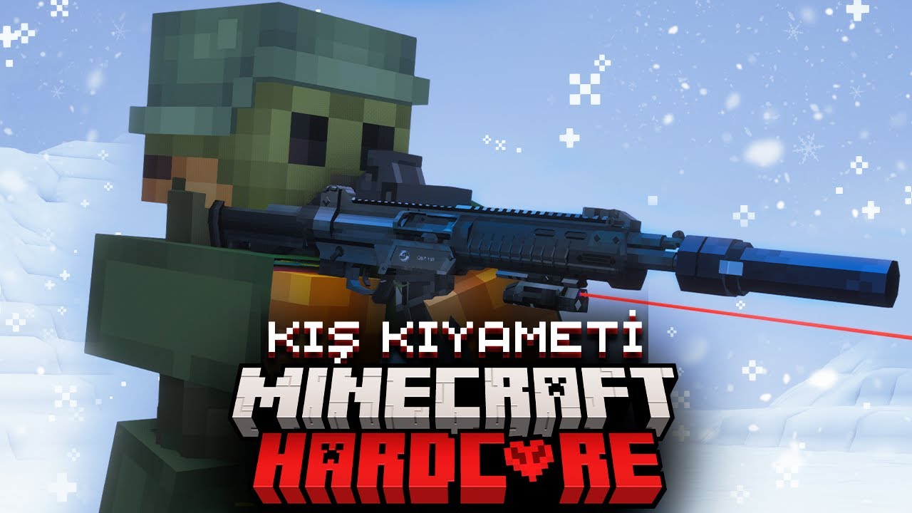 Minecraft Hardcore KIŞ KIYAMETİNDE Olaylar Büyüyor - Film Tadında