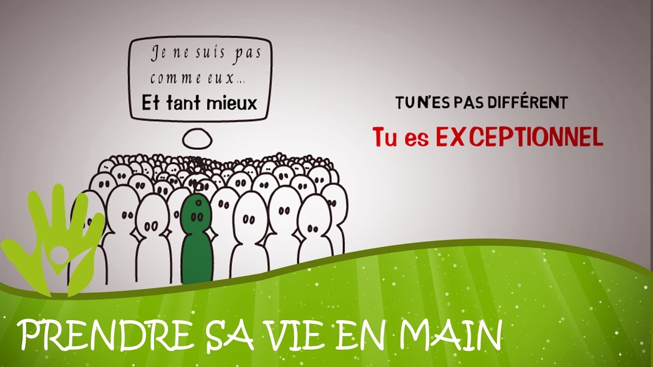 Tu n'es pas différent, tu es EXCEPTIONNEL