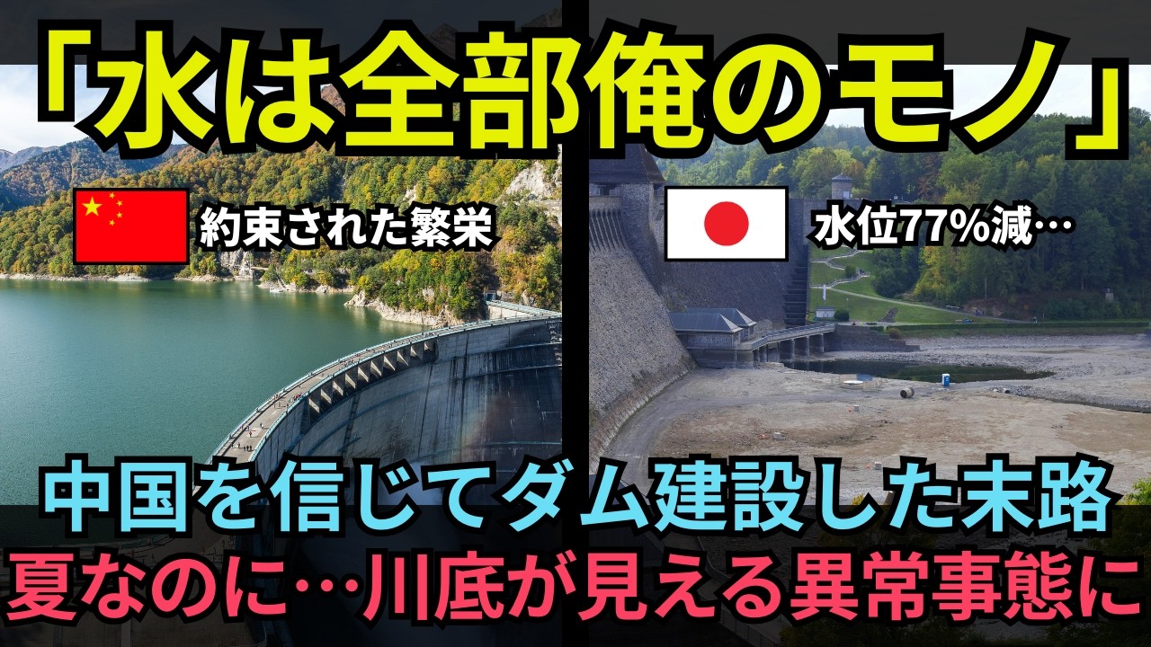 【海外の反応】「日本は時代遅れだ！」中国ダムを選んだ メコン流域国…干ばつで露呈した水支配の恐怖に世界が震えた