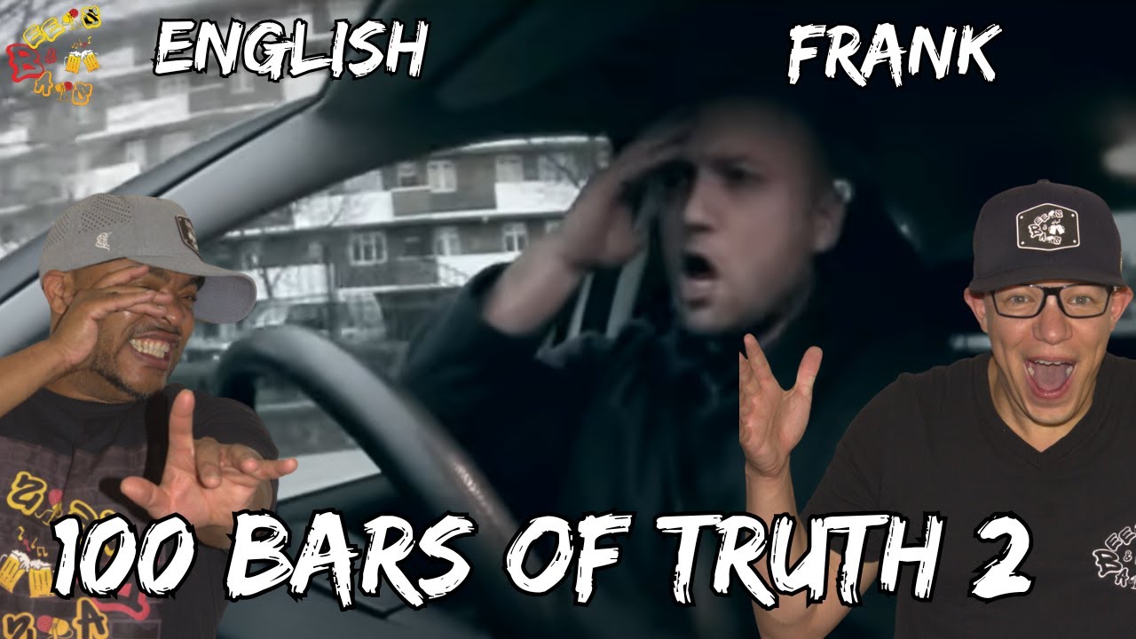 ALL BARRED OUT BUT WANT MORE!!!!! | Americans React to English Frank - 100 Bars of Truth 2