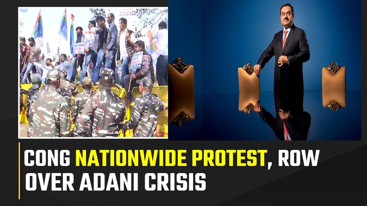 Adani Row: Congress To Launch Nationwide Protests Outside LIC, SBI Offices Today