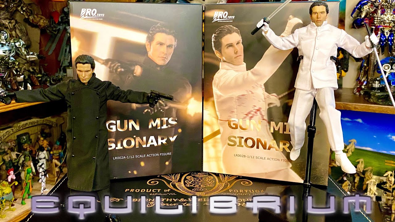Equilibrium! BROTOYS LR002C 1/12 Scale Christian Bale 6