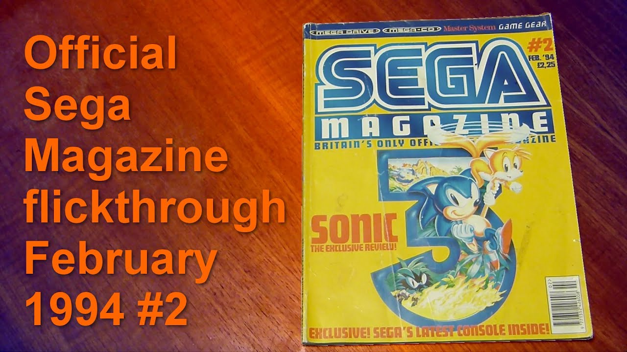 A look through the Official Sega Magazine (Feb '94)