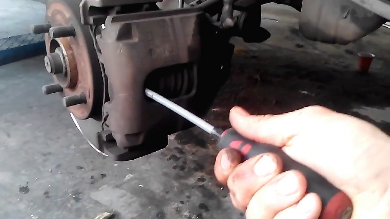 FORD FUSION HOW TO CHANGE FRONT BRAKE PADS
