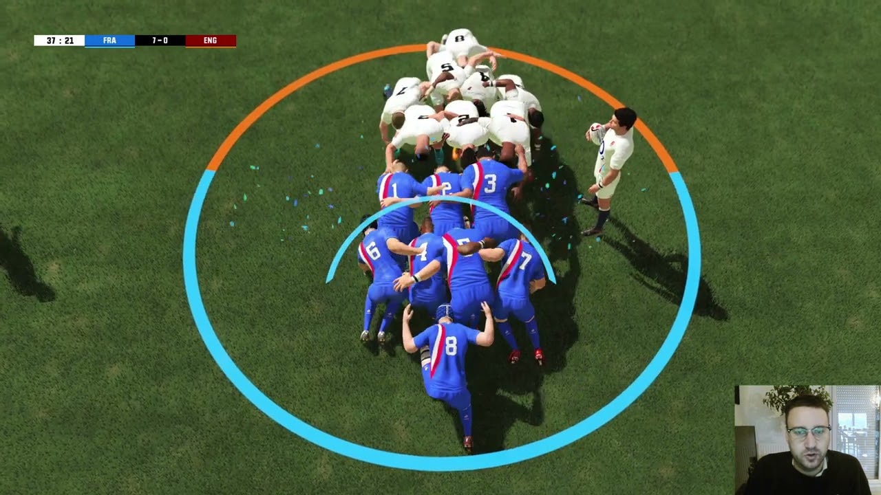 FRANCE - ANGLETERRE sur Rugby 22