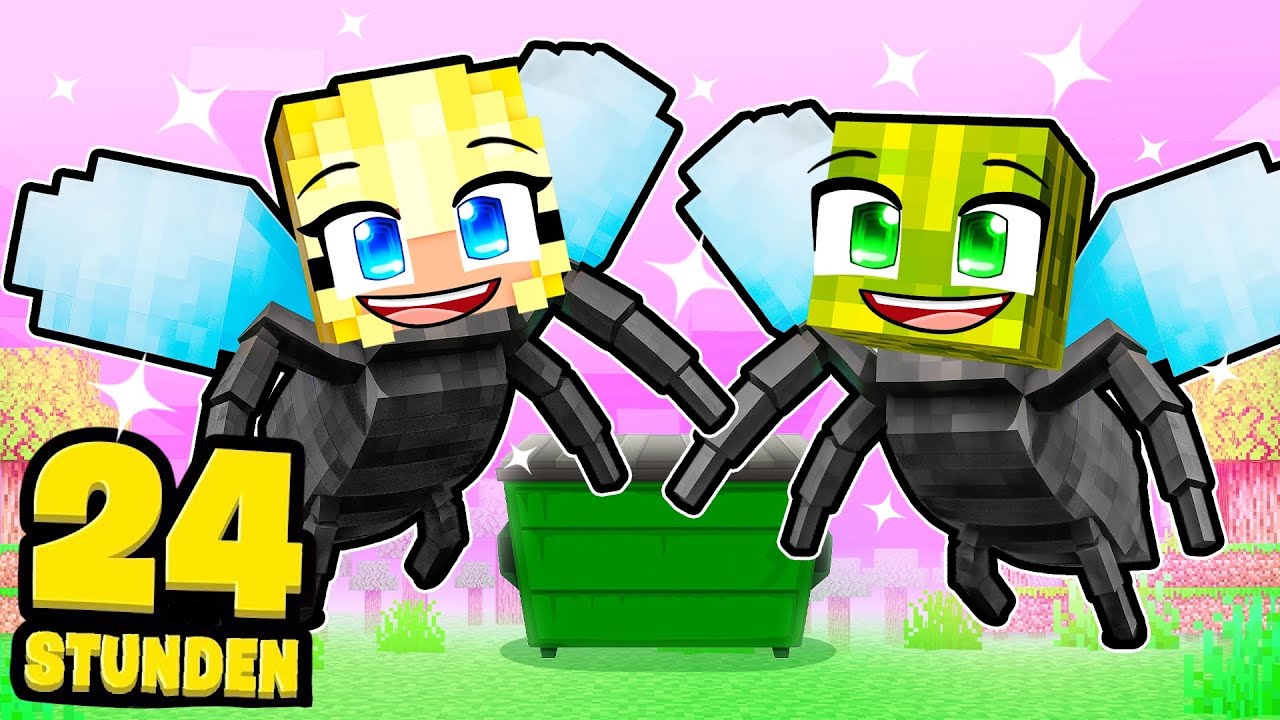 Wir VERSTECKEN uns als FLIEGEN! 🌸 Minecraft