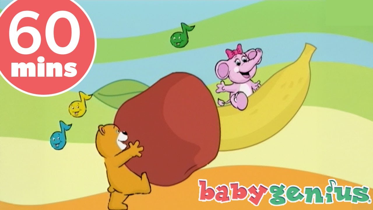 Apples and Bananas & more! 🎵 | Baby Genius Music Videos for Kids 🎵