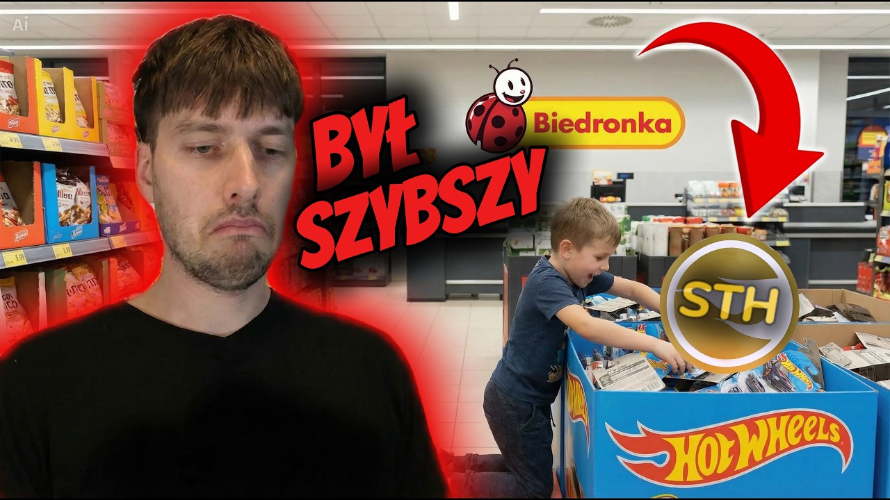 Sprawdziłem 15 sklep&oacute;w żeby to znaleźć *polowanie Hot Wheels w Biedronce*