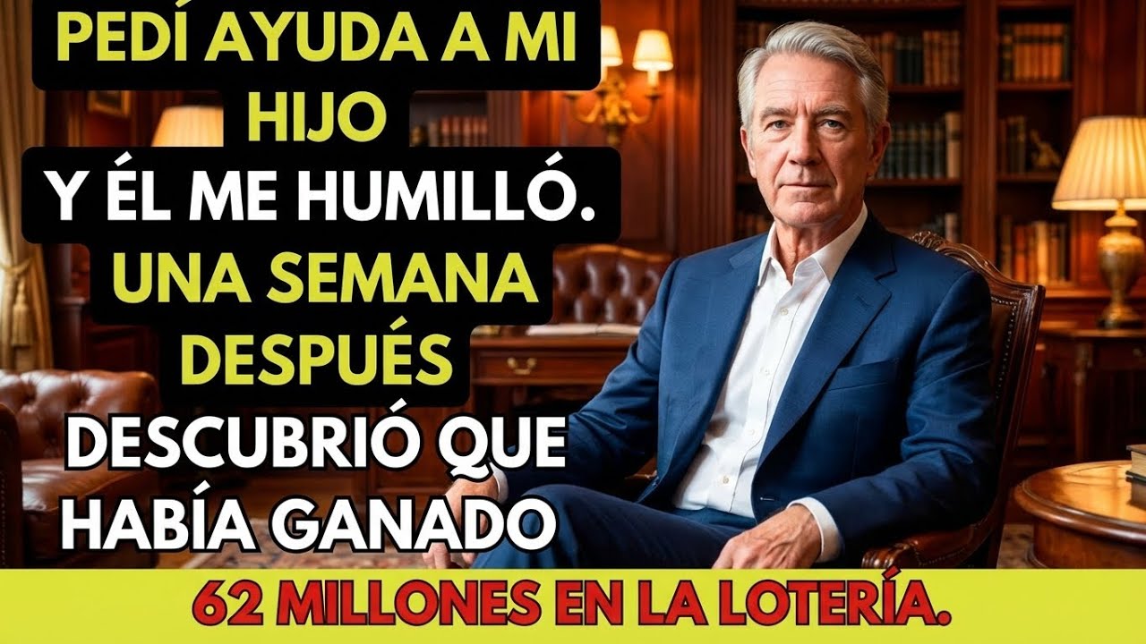 Mi hijo me humilló cuando le pedí ayuda… una semana después descubrió que yo era rico.