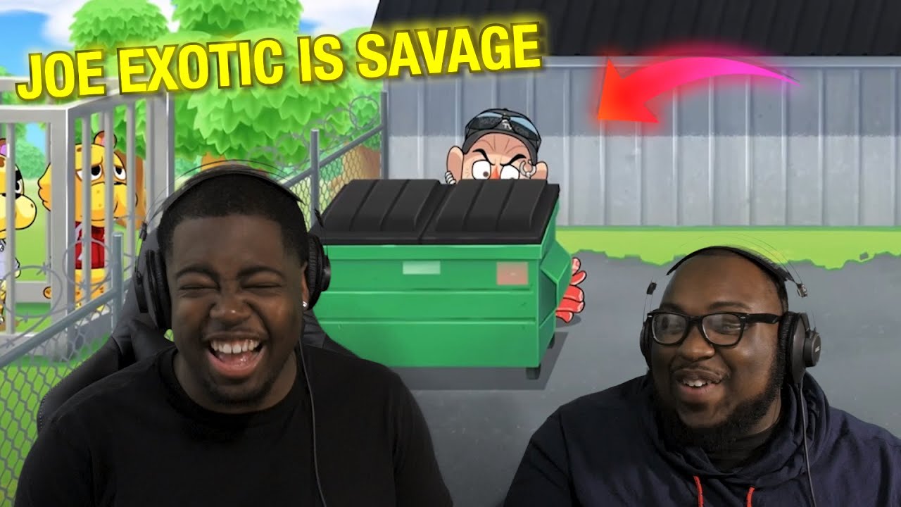 JoeExoticTV IS BACK!!! Animal Crossing: Tiger King - @Flashgitz REACTION (ft. Meatcanyon)