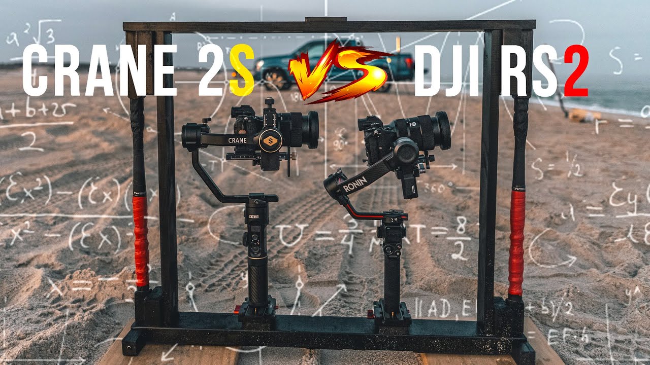 DJI RS2 vs Zhiyun Crane 2S Stability : Clear Winner? // Mathematic Test with Sample Footage