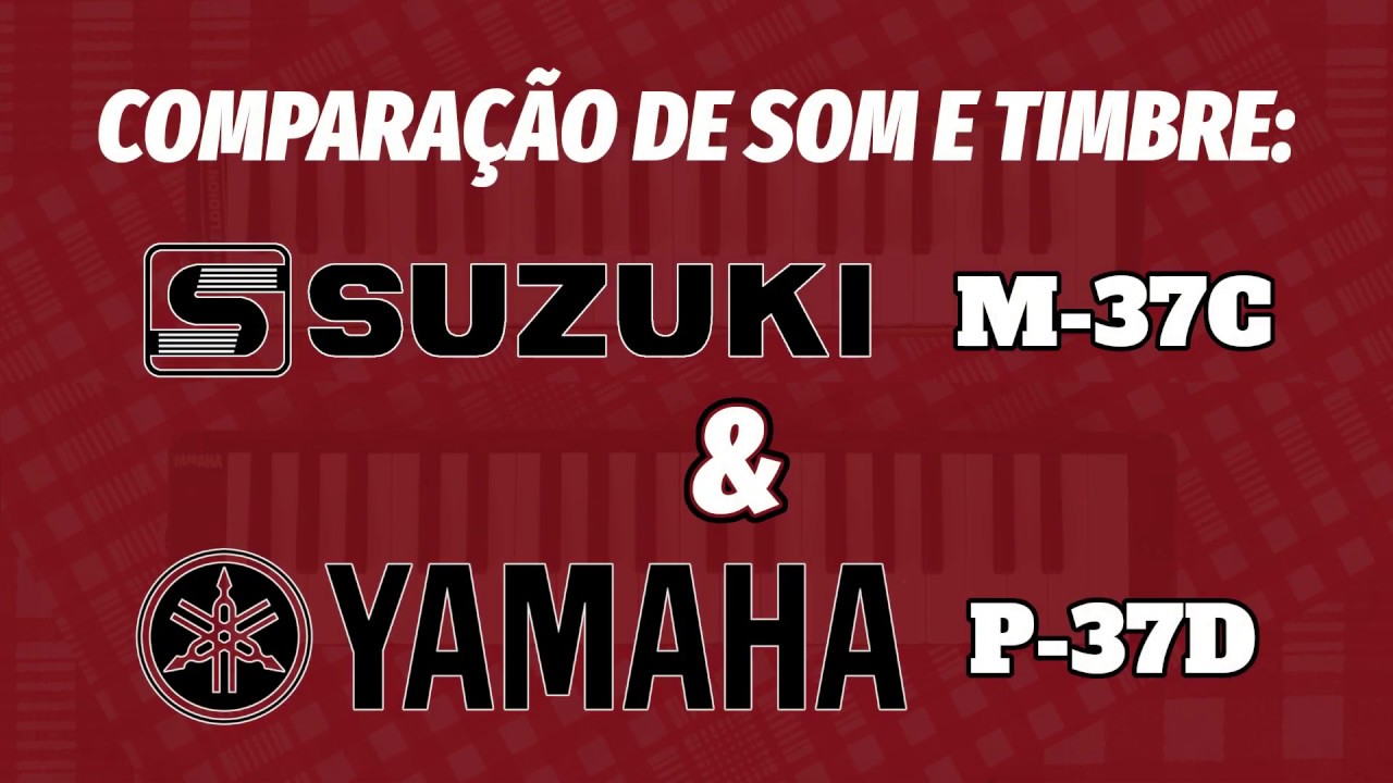 Comparação de Som entre Suzuki M-37C &  Yamaha P-37D #24