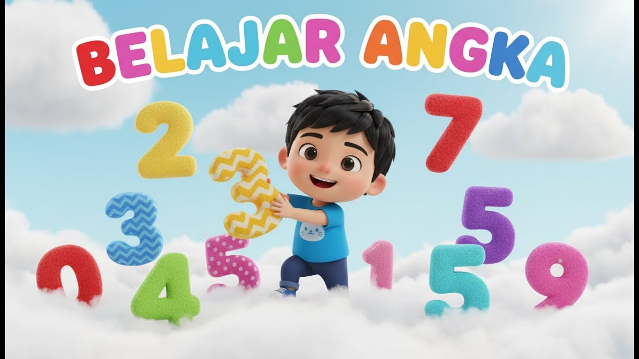 Belajar Angka 1–10 | Lagu Anak Indonesia Terbaru| Angka Satu Sampai Sepuluh
