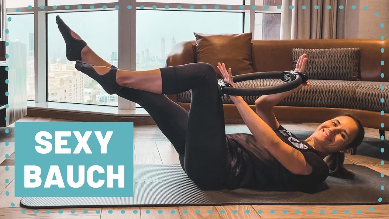 Bauch Workout mit Pilatesring | Pilates Ring Übungen für den Bauch