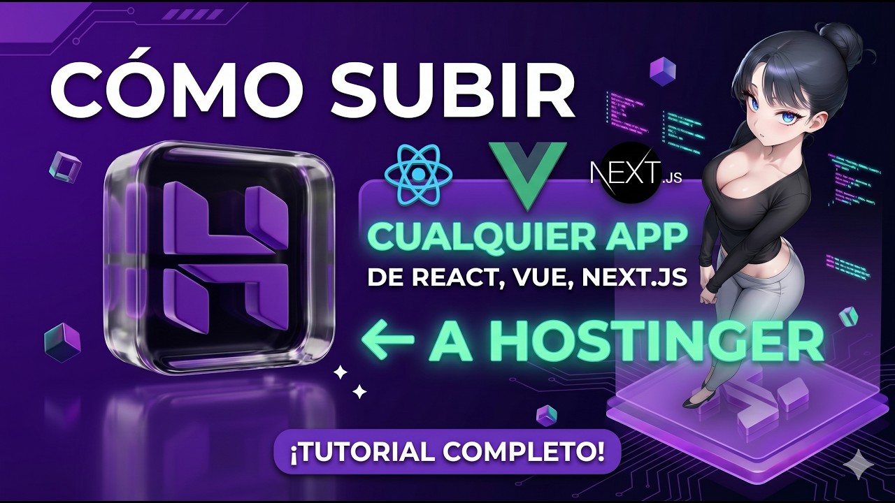 💓 Como subir mi app de React | Vue | Angular a Hostinger