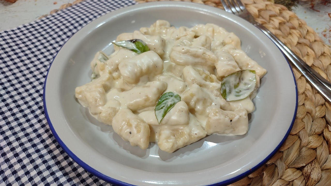 ÑOQUIS DE PATATA CASEROS CON SALSA DE QUESO! Fáciles y deliciosos! Paso a paso con Mambo!