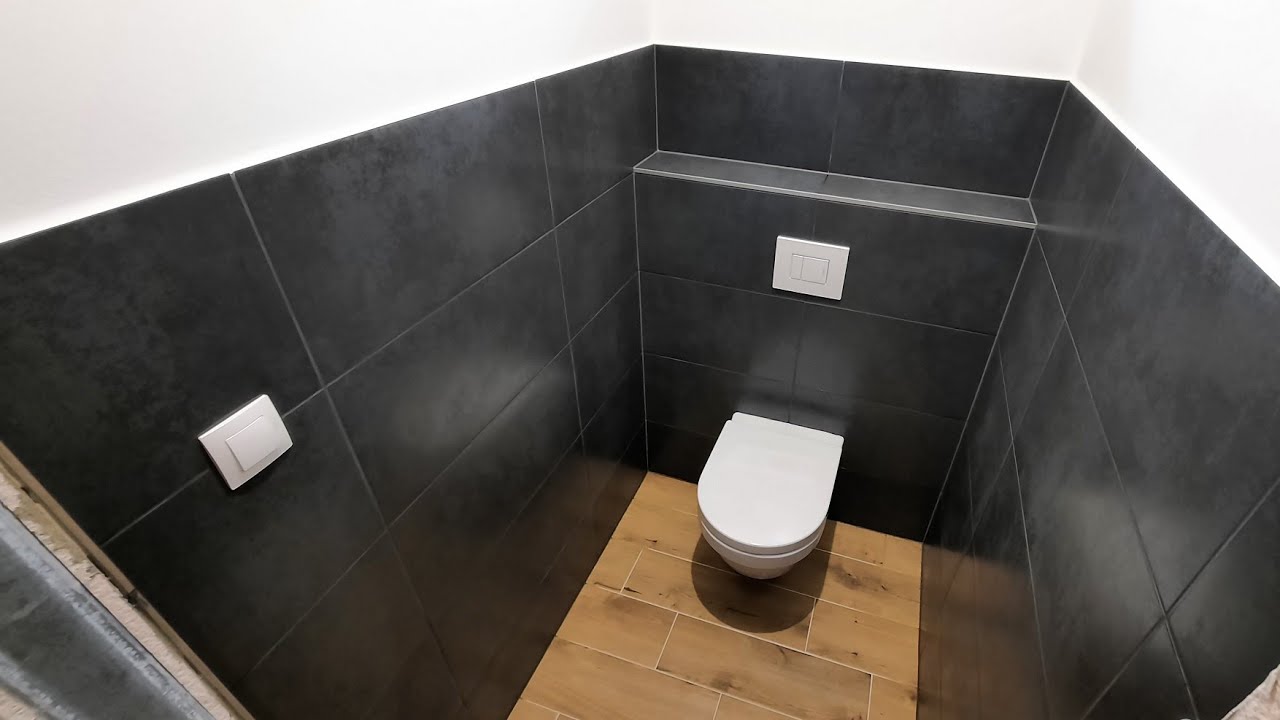 WC burkolása / Grohe Rapid SL #34 / How to Tile a Toilet