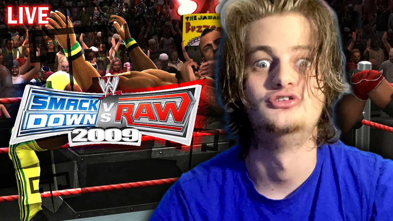 WWE SmackDown vs. Raw 2009 LIVE | Reliving the Golden Era of WWE Games!