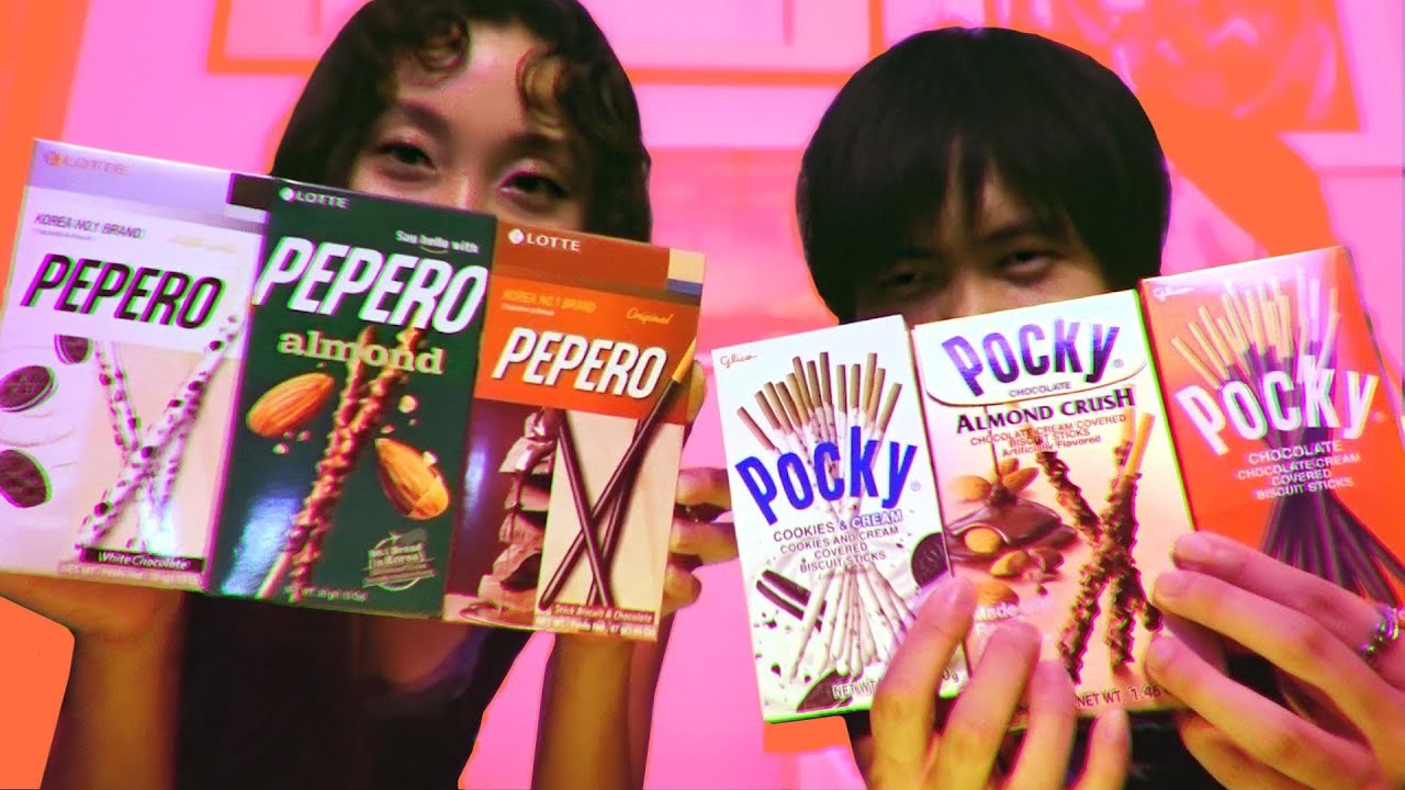 the thicker the better? 😅 pocky vs pepero