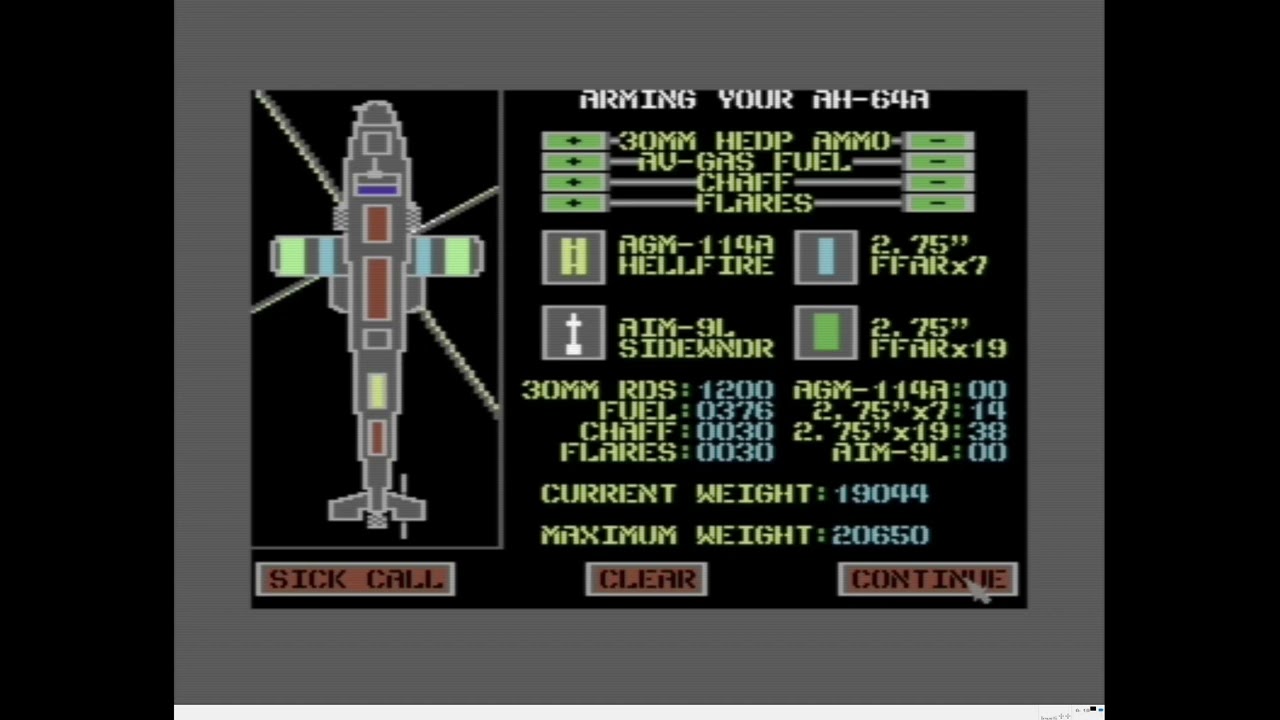 Gunship - 1986 - C64