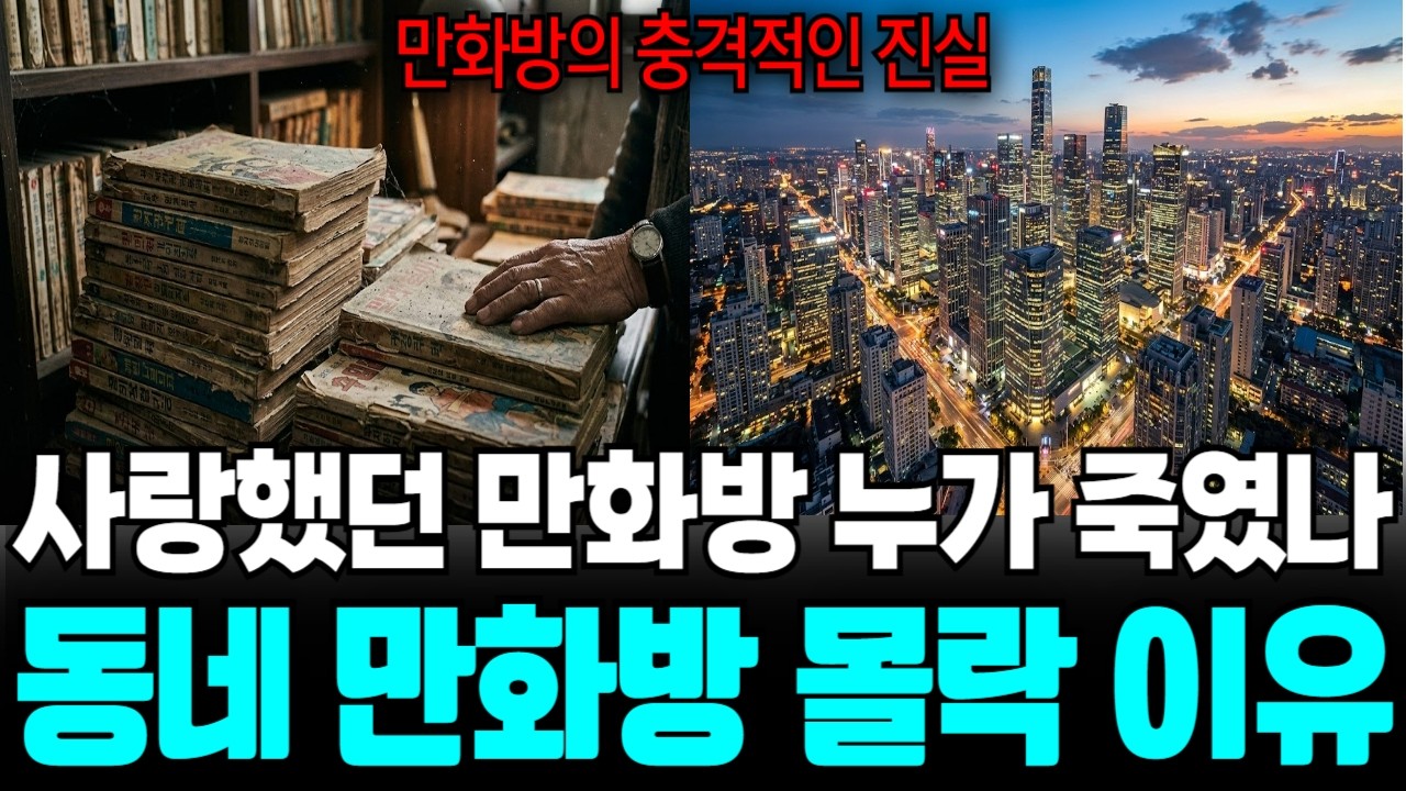 동네 만화방 몰락 이유, 