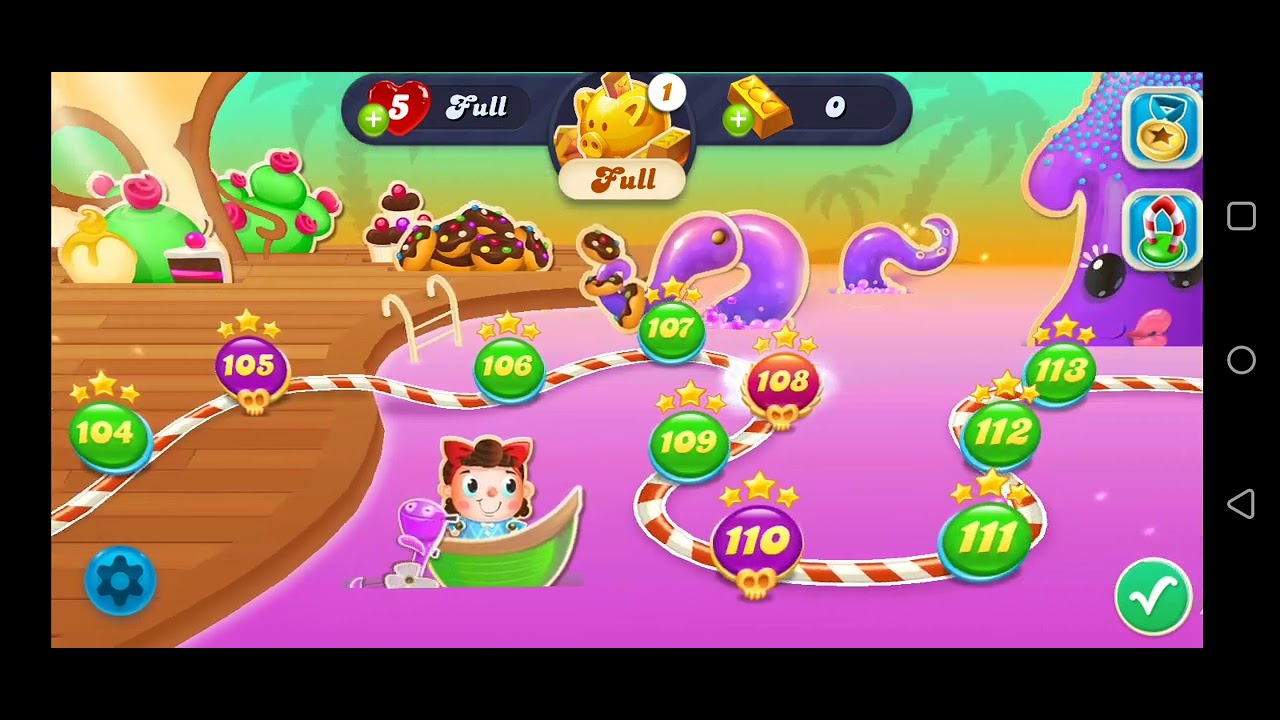 Candy crush soda saga characters on world 1st to 5th levels 1-210
