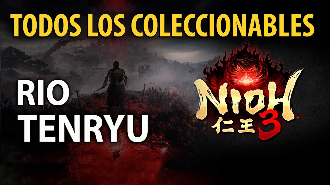 Rio Tenryu - Todos los coleccionables (Mapa guía y línea de tiempo) Nioh3