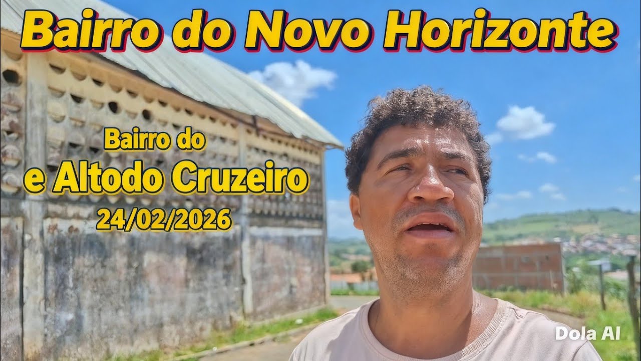 Bairro  do  Novo  Horizonte  e o  cruzeiro  24/02/2026 #nordeste #cruzeiro #bairro #novo #horizonte 