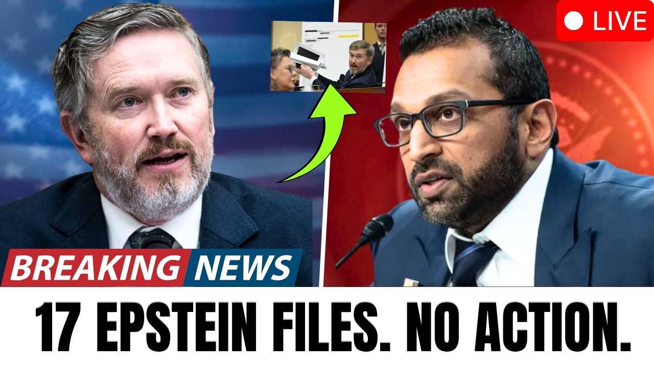 Thomas Massie Drops 17 Secret Epstein Files &mdash; Destroys Kash Patel in Just 67 Seconds!