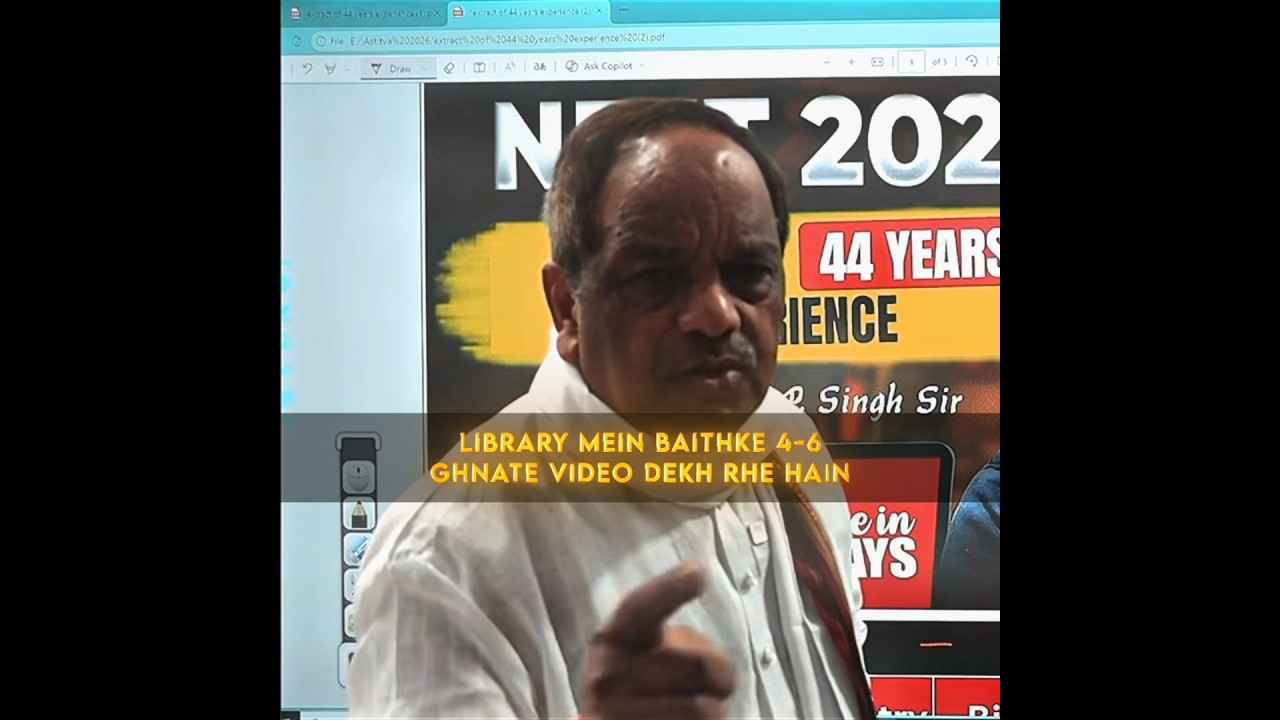 44 Years of NEET Experience 🔥 Score 500+ Marks in 40 Days #neet