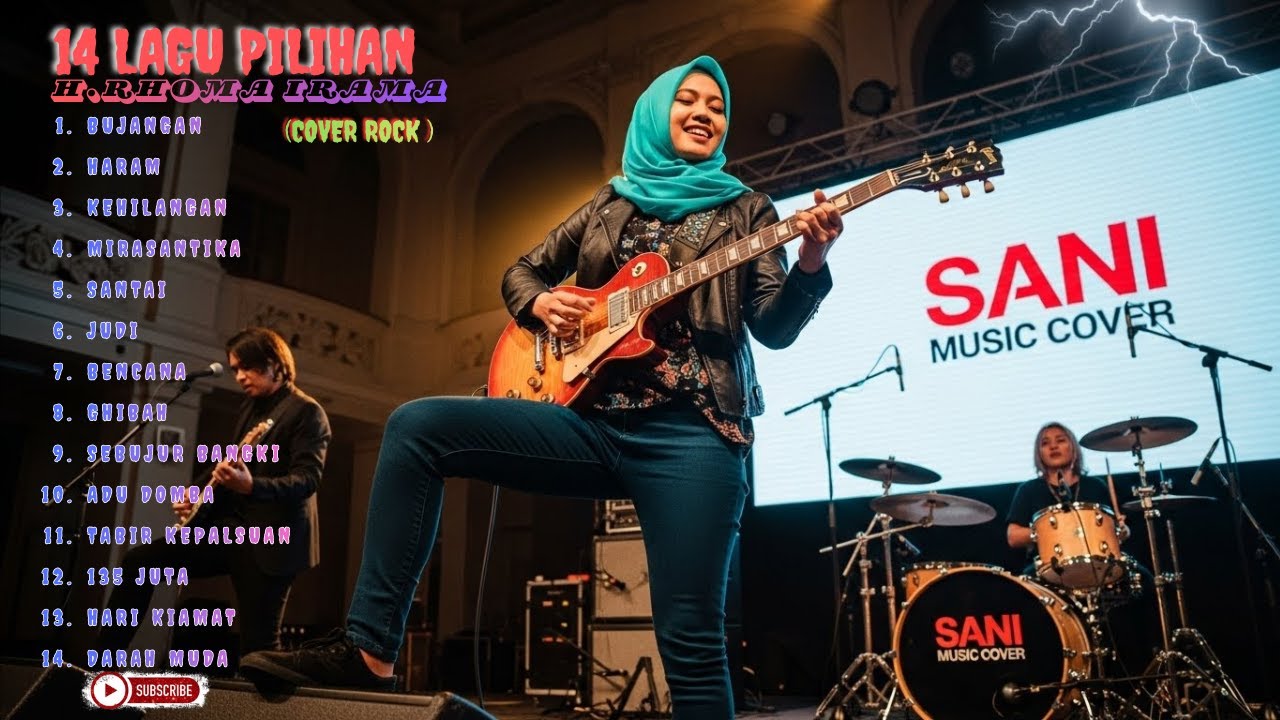“14 Lagu Pilihan Rock Dangdut Paling Gahar | Cover Panggung Wanita Full Power Live”