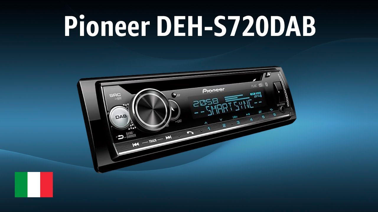 2-DIN Autoradio Pioneer DEH-S720DAB | TEST | Italiano