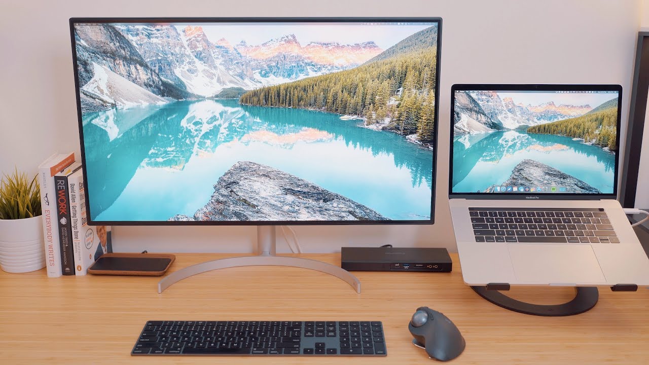 My MacBook Pro Desk Setup!