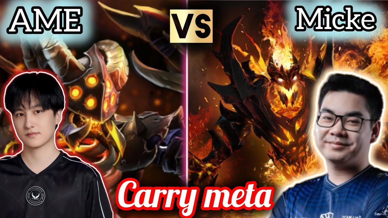 AME Shows Strong Meta with Clinkz vs Micke’s SF 🔥 Best Carry in Dota 2 🗿