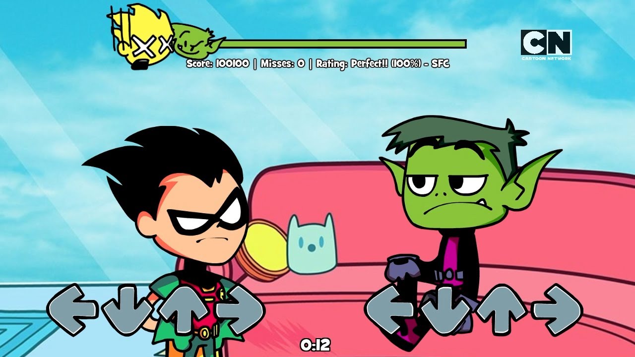 FNF - Funkin Titans Go! - Slacking Off (by DanielTheCoder) - [FC/4k]