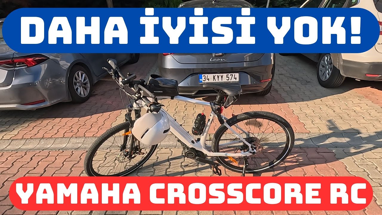 Bisiklet Vlog / Yamaha Crosscore RC | Elektrikli Bisiklet İle Tanışma!