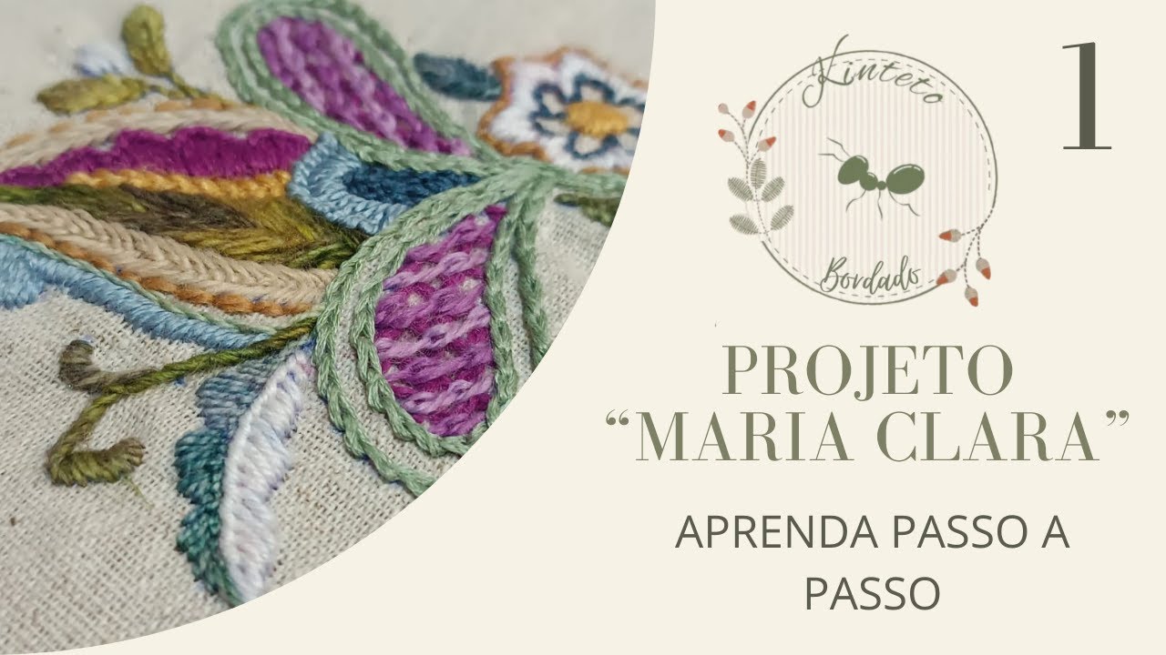 Bordado jacobino - Projeto 