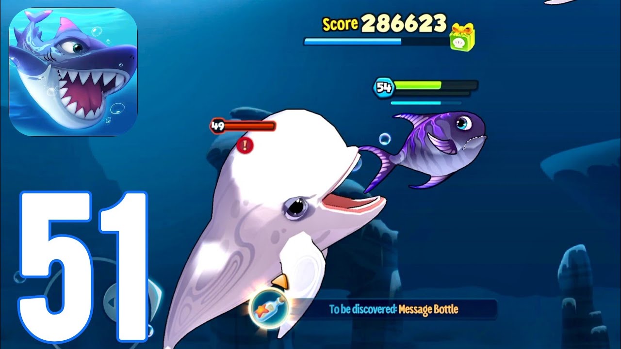 Fish Eat Fish.io - Gameplay Walkthrough Part 51 - Black Pomfret (ios,Android)
