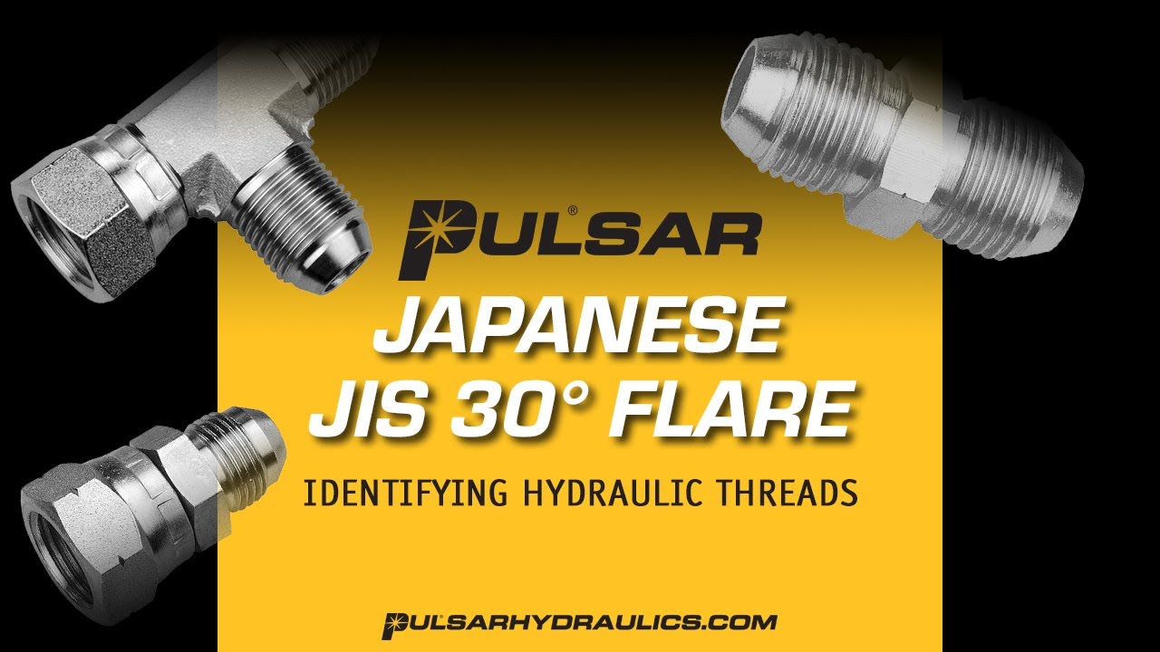 Identifying Hydraulic Threads - Japanese JIS 30&deg; Flare