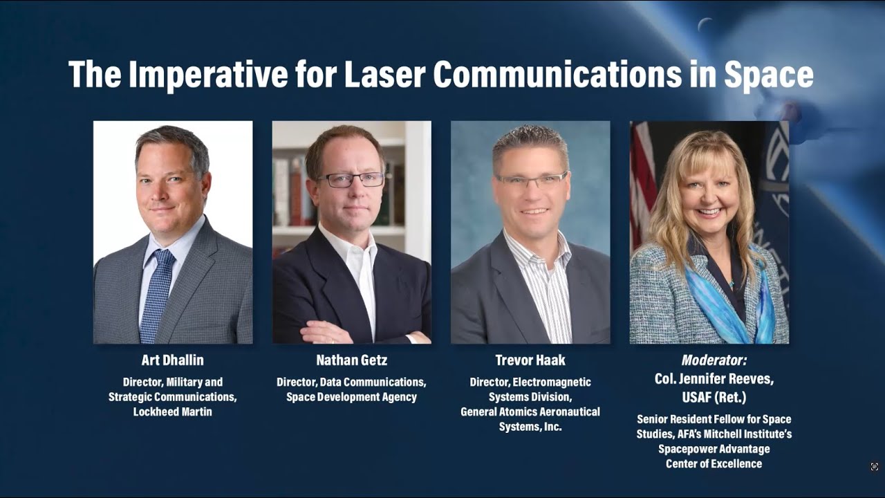 The Imperative for Laser Communications in Space | 2025 Air, Space & Cyber Conference