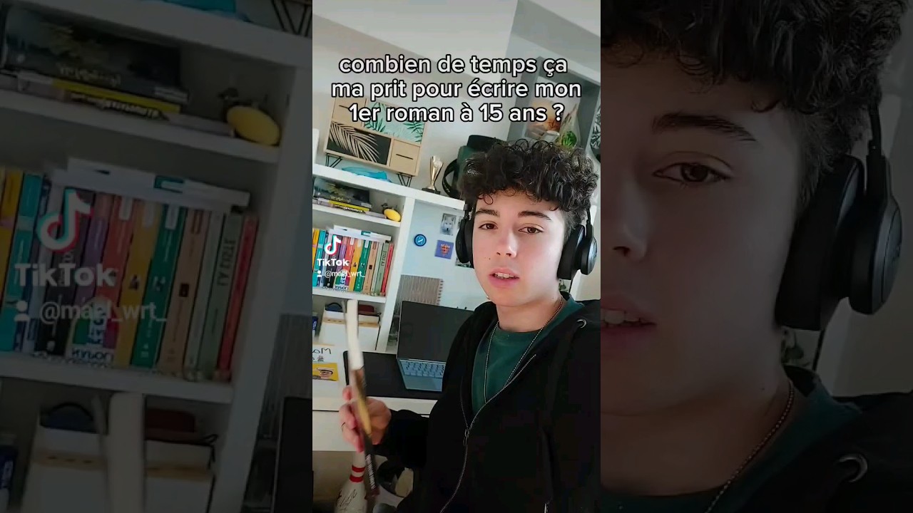 *&ccedil;a m'a pris😄lien en bio pour decouvrir mes livres #booktube #ecrire #mybook #ecriture #roman #books