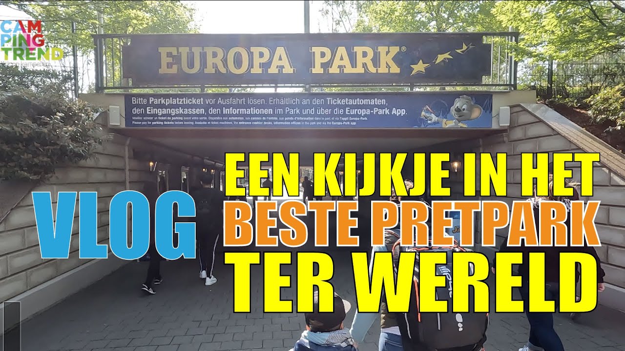 Een kijkje in het BESTE PRETPARK TER WERELD - Campingtrend