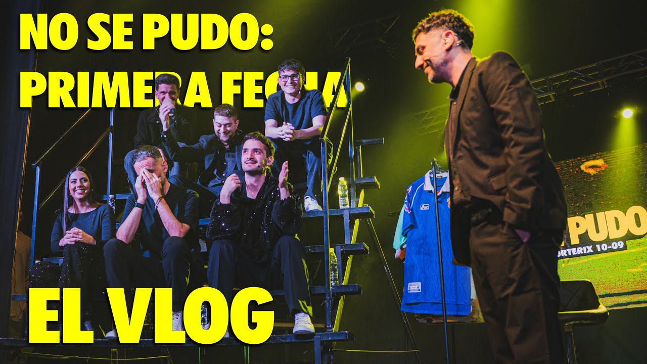 HICIMOS UN TEATRO. VLOG DEL NO SE PUDO: PRIMERA FECHA | #Vorterix