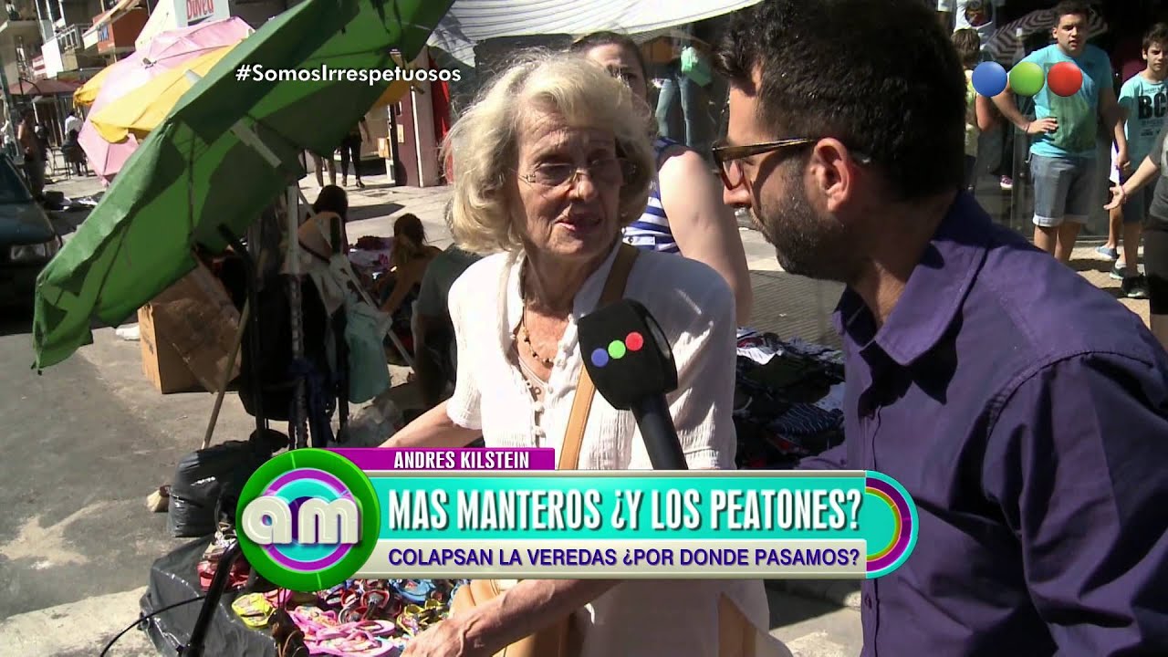Los manteros de Avenida Avellaneda, &iquest;s&iacute; o no? - AM